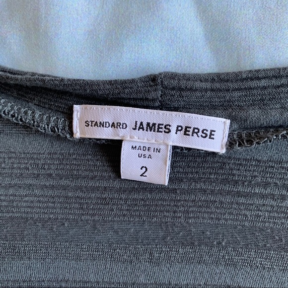 James Perse Striped Long Sleeve Tee - Picture 8 of 8